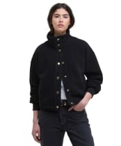 Women's Barbour International Chloe Fleece - Black