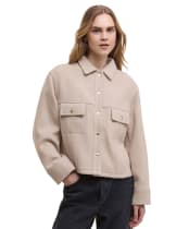 Women's Barbour International Chloe Overshirt - Oat