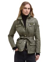 Women's Barbour International Polarquilt - Dusky Khaki