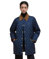 Women's Barbour Icons Modern Liddesdale Quilted Jacket - Navy / Classic
