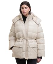 Women's Barbour International Lisbon Puffer Jacket - Jasmine