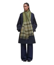 Women's Barbour Sophia Scarf - Ancient Tartan