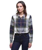 Women’s Barbour Moorland Shirt - Navy / Arabesque Check