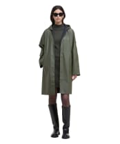 Women's Barbour International Recoleta Showerproof Jacket - Dusky Khaki