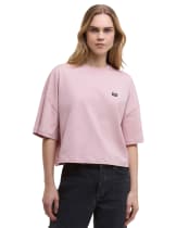 Women's Barbour International Elle T-Shirt - Pale Mauve