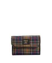 Men’s Barbour Tartan Hanging Washbag - Classic / Beacon