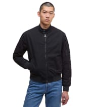 Men's Barbour International Denton Casual Jacket - Black
