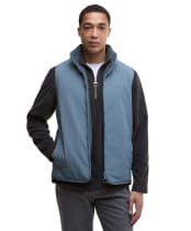 Men's Barbour Reversible Fleece Gilet - Bluestone