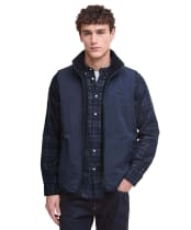 Men's Barbour Reversible Fleece Gilet - Navy