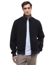 Men's Barbour International Dinstone Fleece Jacket - Dark Navy