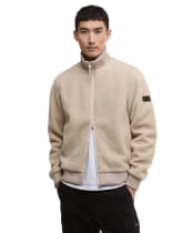 Men's Barbour International Dinstone Fleece Jacket - Light Stone
