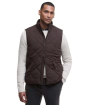 Men's Barbour City Chelsea Quilted Gilet - BLACK OAK/MIDNIG