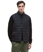Men's Barbour International Aldon Quilted Gilet - Black