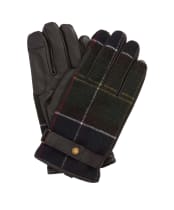 Men's Barbour Newbrough Tartan Gloves - Classic Tartan