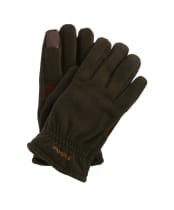 Men’s Barbour Coalford Fleece Gloves - New Olive