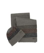 Men's Barbour Branton Beanie & Scarf Gift Set - Midnight Oak