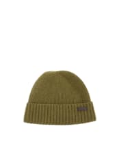 Men's Barbour Carlton Beanie Hat - Light Moss