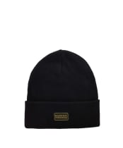 Men's Barbour International Sensor Legacy Beanie - Black / Shadow