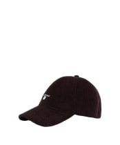 Men's Barbour Preston Cord Cap - Brown