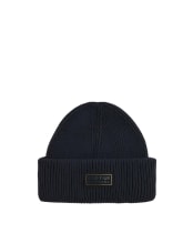 Men's Barbour International Craywell Beanie Hat - Navy