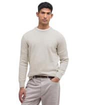 Men's Barbour Tisbury Crew Neck Sweater - Mist
