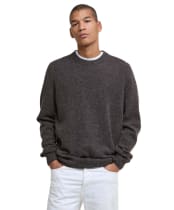 Men's Barbour Tainsbury Crew Neck Sweater - Dark Oak
