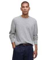 Men's Barbour Waterbury Crew Neck Sweater - Mist