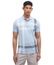 Men’s Barbour Blaine Polo Shirt - Mineral Blue
