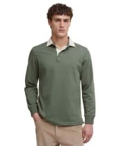 Men's Barbour Howtown Rugby Shirt - Thyme