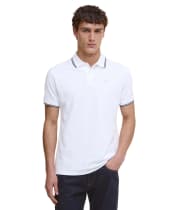 Men's Barbour Fielding Tailored Polo Shirt - White
