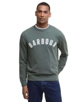 Men's Barbour Prep Logo Crew Sweater - Thyme