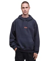 Men's Barbour International Lever Graphic Hoodie - Dark Navy