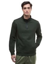 Men's Barbour International Ilford Interlock Funnel Neck Sweatshirt - Sage