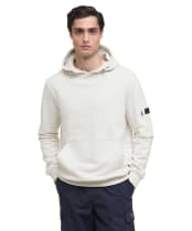 Men's Barbour International Ewan Hoodie - Whisper White