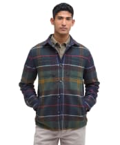 Men's Barbour Chapter Tailored Check Overshirt - Classic Tartan