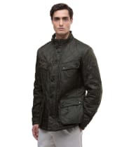 Men's Barbour International Ariel Polarquilt Jacket - Sage