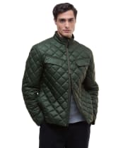 Men's Barbour International Ariel Box Quilted Jacket - Sage