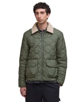 Men's Barbour Jig Quilted Jacket - Thyme