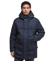Men's Barbour Winter Beaufort Puffer Jacket - Navy