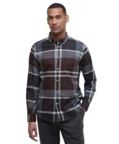 Men’s Barbour Dunoon Tailored Shirt - Midnight Oak Tartan