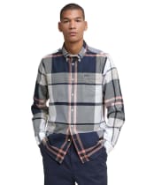 Men’s Barbour Dunoon Tailored Shirt - Riverstone Tartan