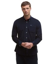 Men’s Barbour Ramsey Tailored Shirt - Navy / Red