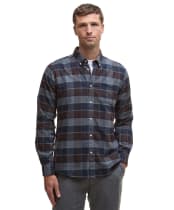 Men’s Barbour Valley Tailored Shirt - Dark Oak