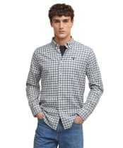 Men's Barbour Finkle Tailored Shirt - Mineral Blue