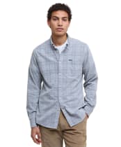 Men's Barbour Southfield Tailored Shirt - Light Grey Marl
