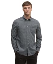 Men's Barbour Turner Tailored Shirt - Grey Marl