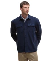 Men's Barbour Baystone Relaxed Twill Shirt - Navy