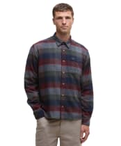 Men's Barbour Copswell Relaxed Checked Shirt - Navy