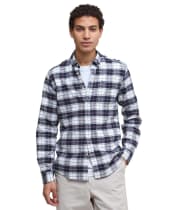 Men's Barbour Haddington Tailored Tartan Shirt - Riverstone Tartan