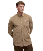 Men's Barbour Jesmond Regular Shirt - Military Brown